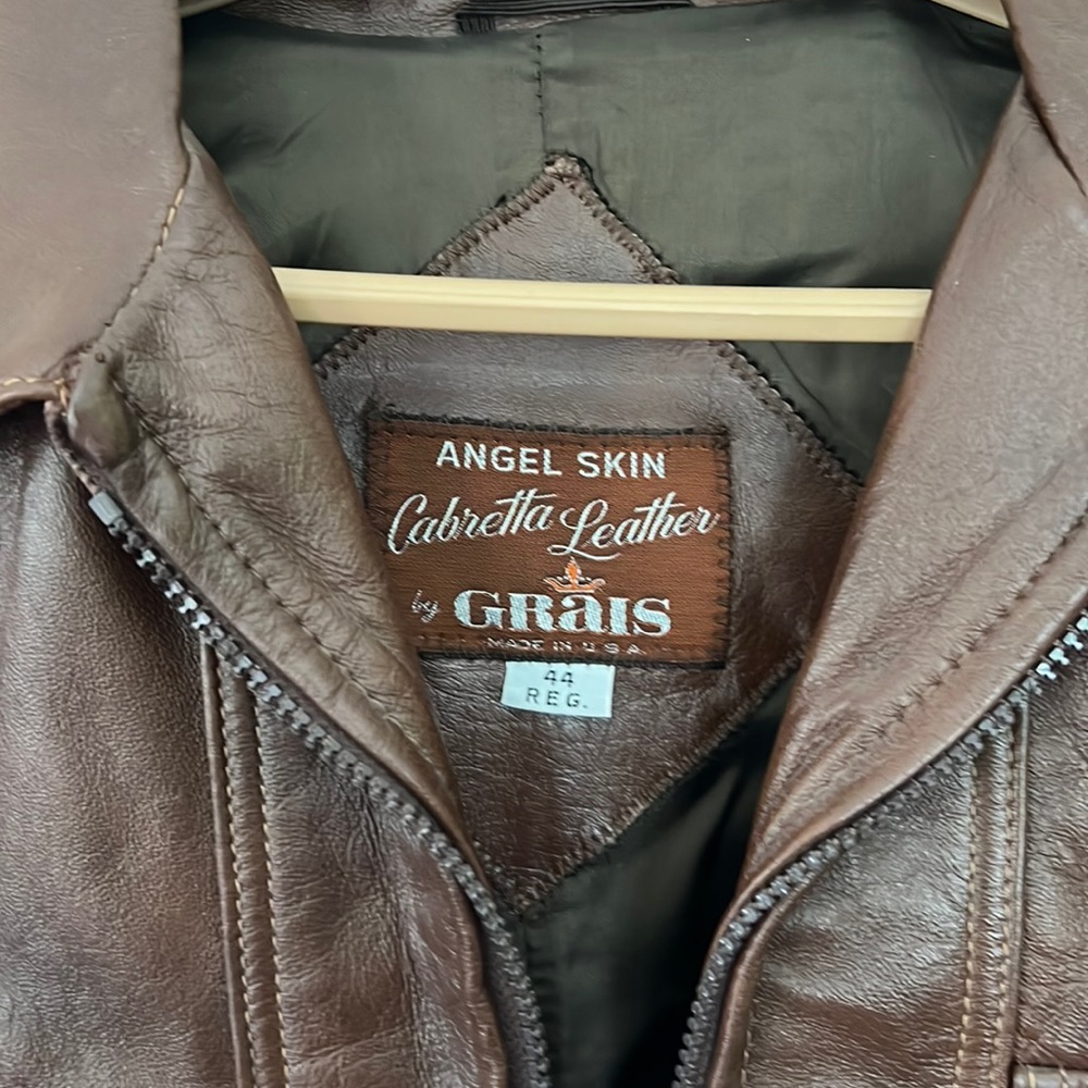 Angel Skin Cabretta Leather Jacket by Grais
